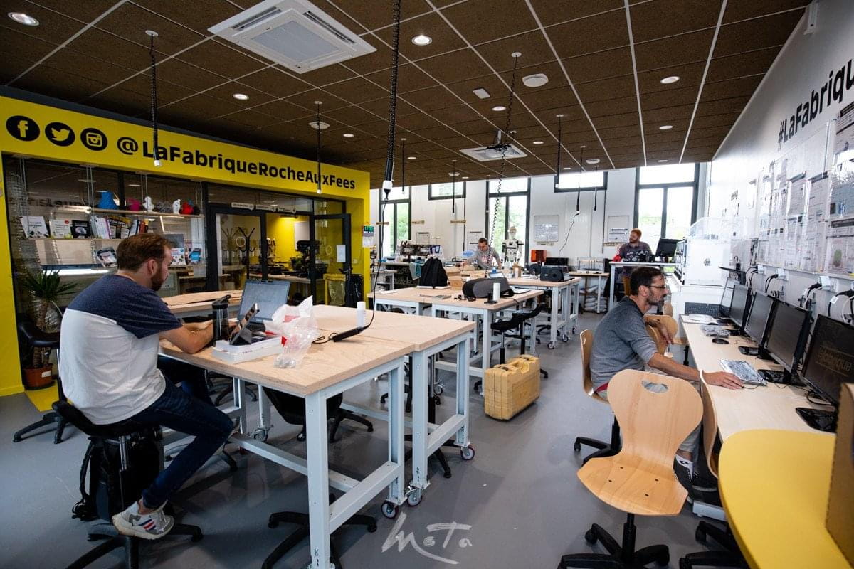 Photo de l'intérieur du FabLab